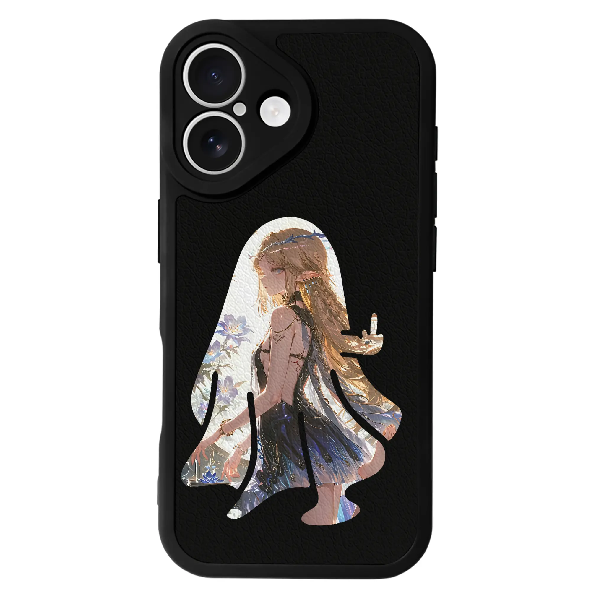 鳴潮 グッズ カルテジア - IPhone 16シリーズ対応 ・ シリコンスマホケース ・ レザー調 ・ 高精度フィット ・ 耐衝撃 ・ ワイヤレス充電対応 ・ 精密カット